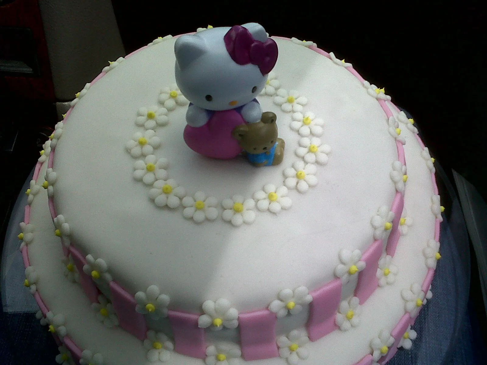 Torta de Cumpleaños (motivo Hello Kitty) | Postrecitos y Algo más