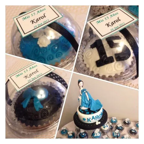 Torta y cupcakes para 15 años! | Tortas, cupcakes y más ... Torta y cupcakes para 15 años! | Tortas, cupcakes y más ...