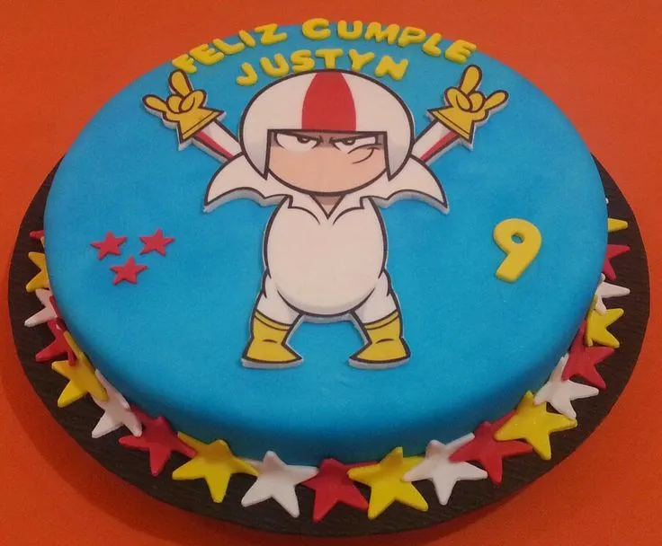 Torta decorada con fondant "kick Buttowski" | Tortas Infantiles ...