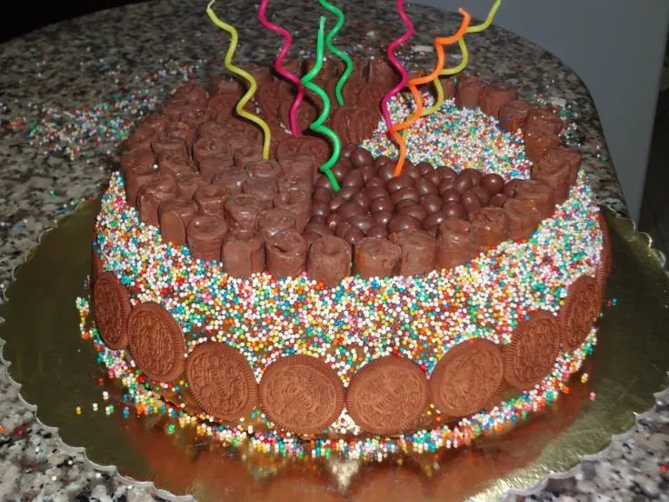Torta Fantasia de chocolate | Rossi'Cakes | Pinterest | Fantasia ...