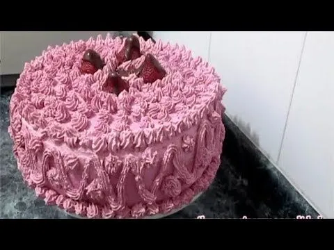 TORTA DE FRUTILLAS Y CREMA - Silvana Cocina y Manualidades - YouTube TORTA DE FRUTILLAS Y CREMA - Silvana Cocina y Manualidades - YouTube