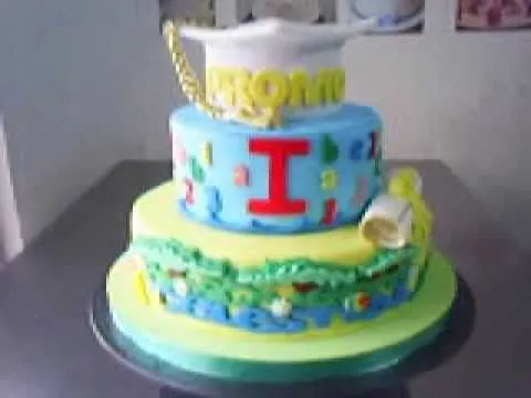Torta de Graduación de jardín infantil - YouTube Torta de Graduación de jardín infantil - YouTube