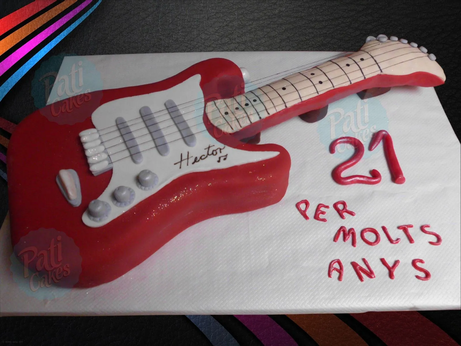 Torta guitarra - Imagui