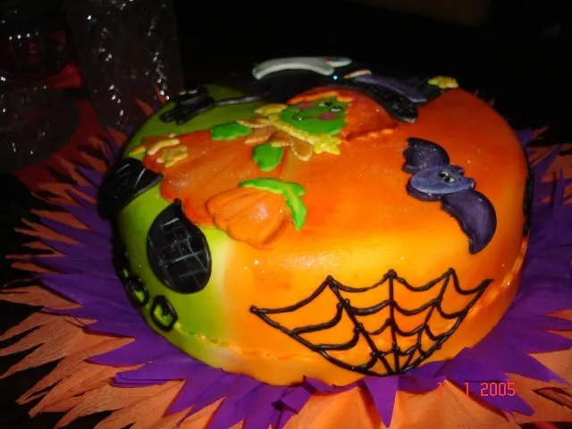 Torta de Halloween // Torta de Halloween // Halloween cake ...