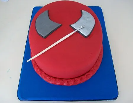 Torta del Hombre Araña - paso a paso - Fiestas infantiles Torta del Hombre Araña - paso a paso - Fiestas infantiles