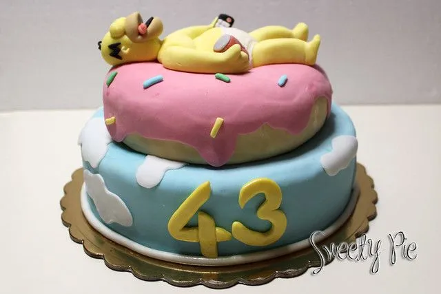 Como hacer una torta de homero Simpson - Imagui Como hacer una torta de homero Simpson - Imagui