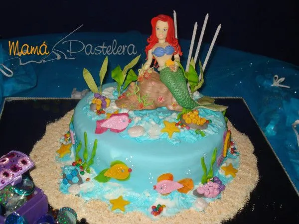 Tortas de la sirenita - Imagui