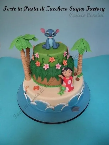 Torta Lilo & Stitch - by cesare @ CakesDecor.com - cake decorating ... Torta Lilo & Stitch - by cesare @ CakesDecor.com - cake decorating ...