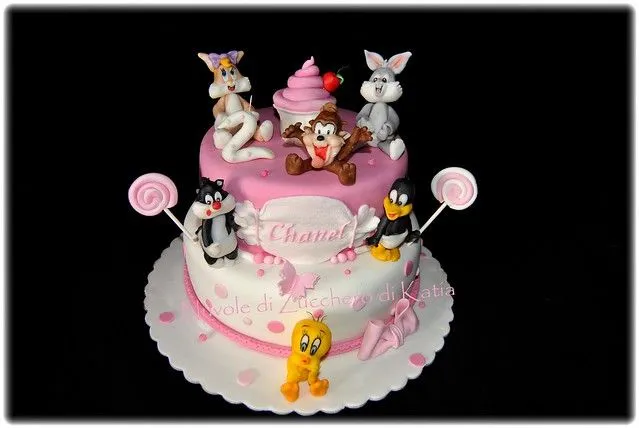 Tortas looney tunes baby - Imagui