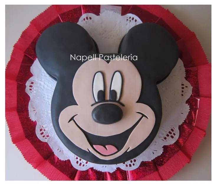 Torta Mickey Mouse. Mickey face Cake | miky maus | Pinterest Torta Mickey Mouse. Mickey face Cake | miky maus | Pinterest