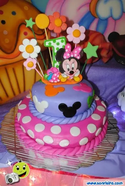 Torta #Minnie #Baby #FiestasInfantiles | TORTAS INFANTILES ...