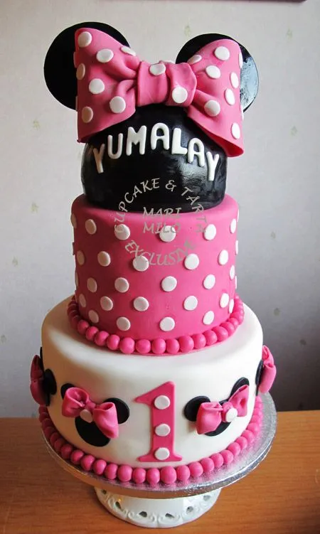 Tarta de la mini Mouse - Imagui