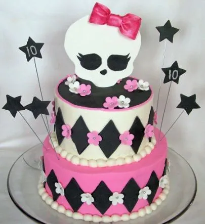 Tarta de fondant monster high - Imagui