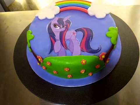 torta de My Little Pony con Twilight Sparkle - YouTube