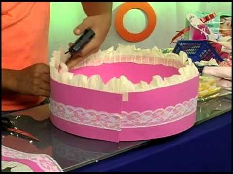 Torta de Pañales (Baby Shower) - P 27 - parte 2/3 - YouTube Torta de Pañales (Baby Shower) - P 27 - parte 2/3 - YouTube