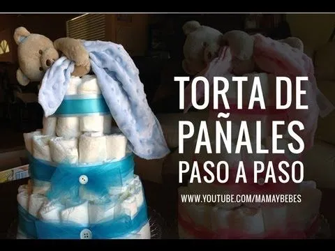 TORTA DE PAñALES paso a paso - Cómo hacer un diaper cake o tarta ... TORTA DE PAñALES paso a paso - Cómo hacer un diaper cake o tarta ...
