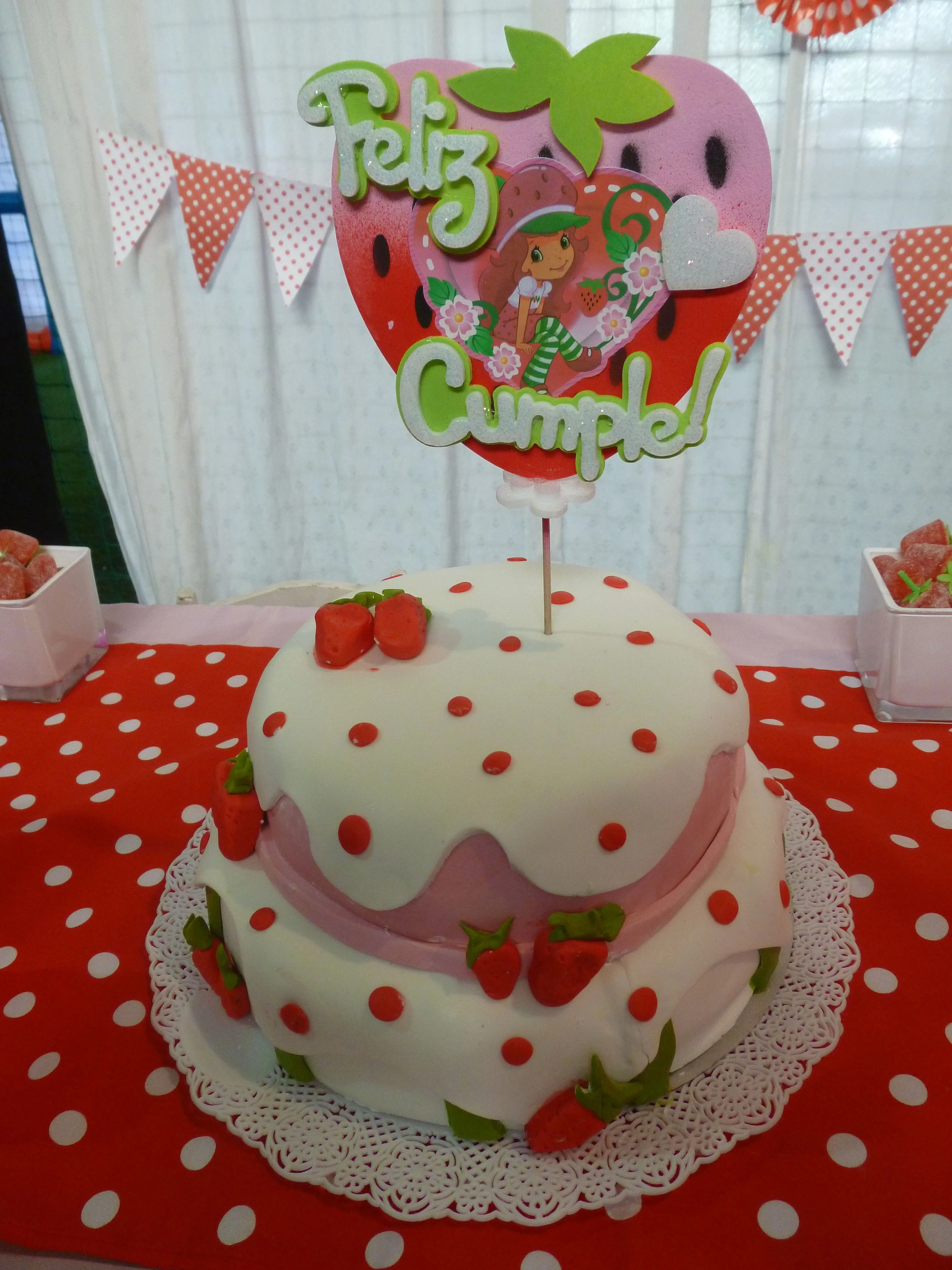 Torta pastel de frutillita,Rosita Fresita. | Ideas Fiestas ... Torta pastel de frutillita,Rosita Fresita. | Ideas Fiestas ...