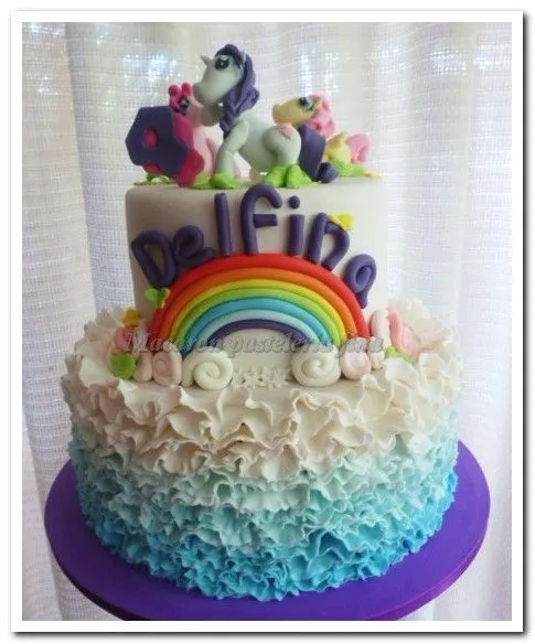 Torta Mi pequeño pony. | Decoración de tortas y mesas dulces ...