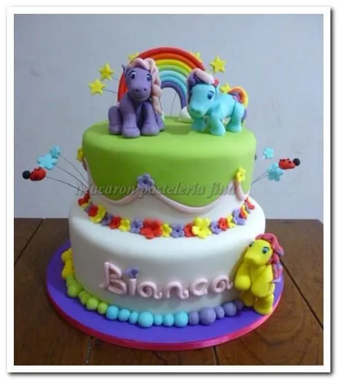 Torta pequeños pony - Imagui