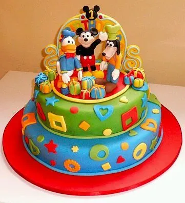 Muy Ameno: Tortas de Mickey Mouse para Fiestas Infantiles Muy Ameno: Tortas de Mickey Mouse para Fiestas Infantiles