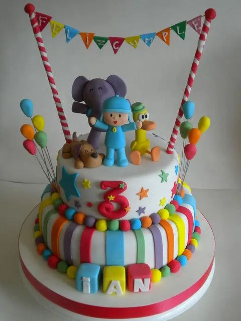 Imagenes de tortas con Pocoyo - Imagui