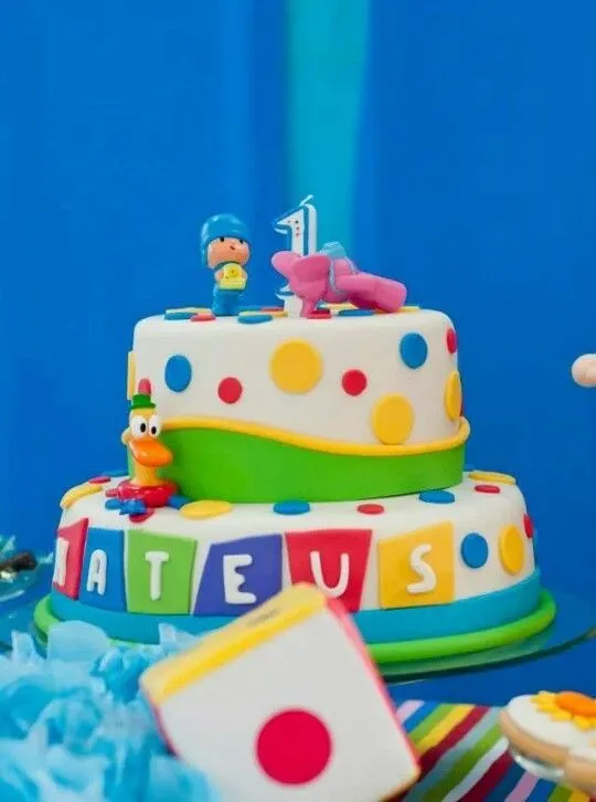 Torta de Pocoyo y sus amigos | Tortas | Pinterest | Pocoyo and Amigos