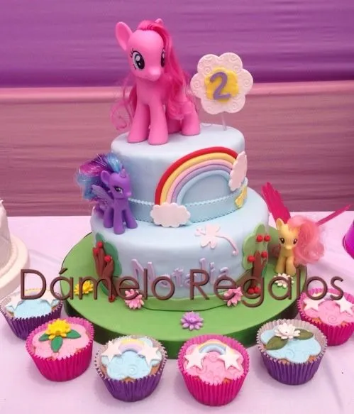 Torta de 2 pisos de pequeño pony... | Tortas, cupcakes y más ... Torta de 2 pisos de pequeño pony... | Tortas, cupcakes y más ...