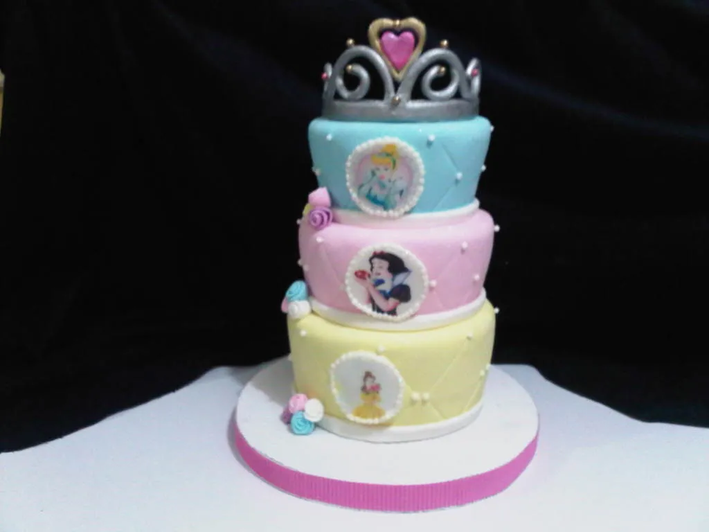 TORTA PRINCESAS DISNEY | Repostería Artística Sandra