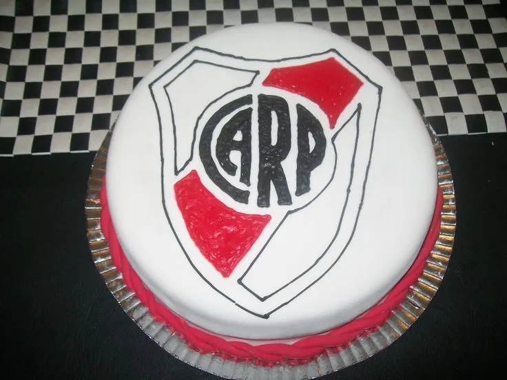 Torta Escudo de River Plate | Tortas | Pinterest