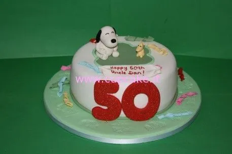 Torta de Snoopy - Imagui