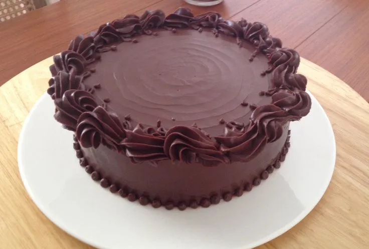 Torta tenerina con ganache al cioccolato | .•*I miei dolci / My ...