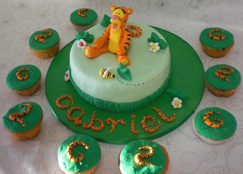 Torta tigger bebé - Imagui