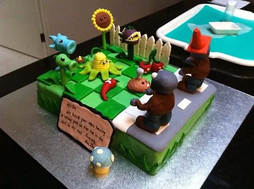 Tortas plants vs zombies - Imagui