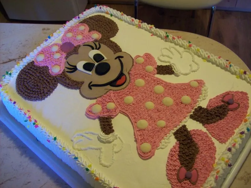 Minnie egér torta - Imagui