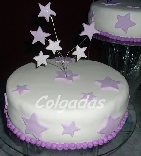 Tortas decoradas con estrellas para 15 años - Imagui