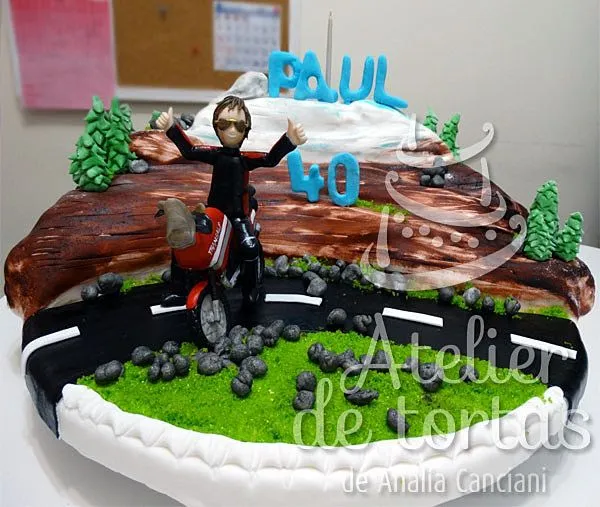 Imagenes de tortas de motos - Imagui