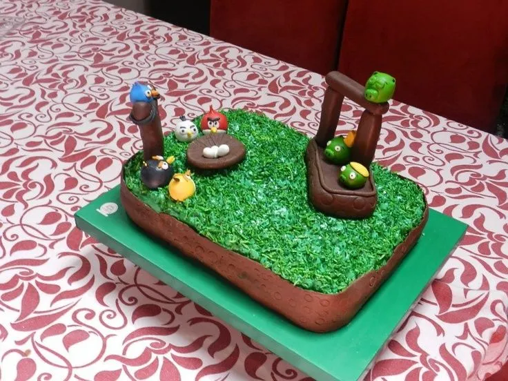 Tortas angry birds on Pinterest | Angry Birds, Angry Birds Cake ...