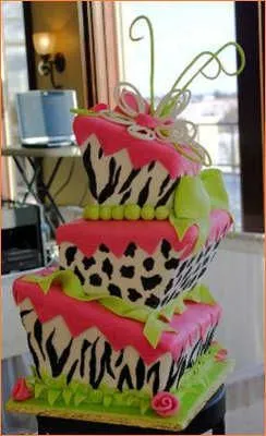 Tortas animal print para tu fiesta de 15 | Chica de 15