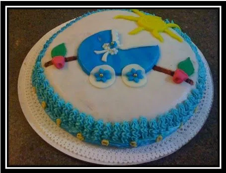 Tortas para baby shower de cigueña - Imagui