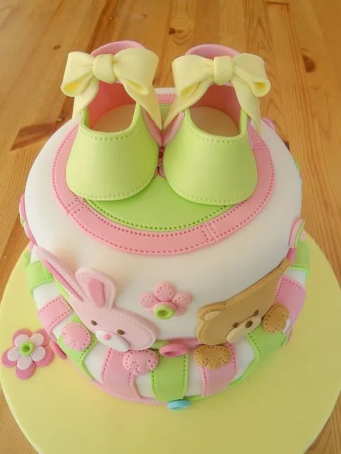 Tortas para Baby Shower niña - Baby Shower