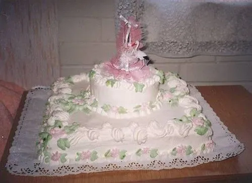 Tortas para bautizo niña - Imagui