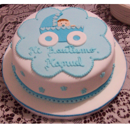 Tortas decoradas para bautizo de niño - Imagui
