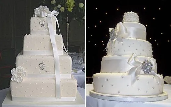 Tortas de bodas elegantes - Imagui