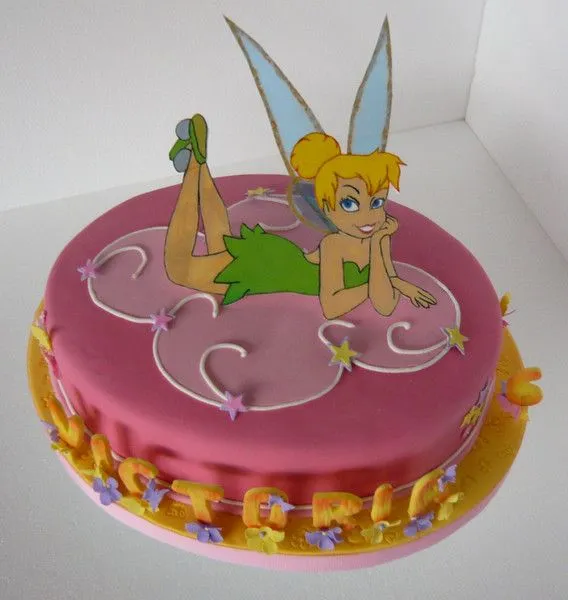 Decoración de torta campanita - Imagui