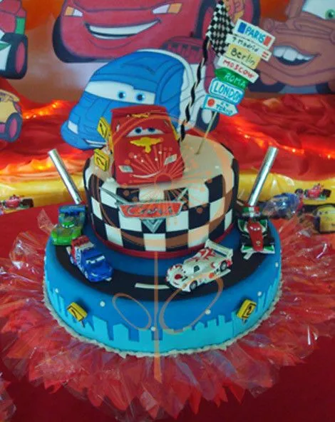 Tortas de cars 2 - Imagui