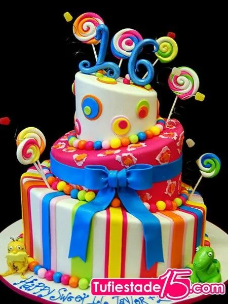 Tortas coloridas | Tortas para niños | Pinterest