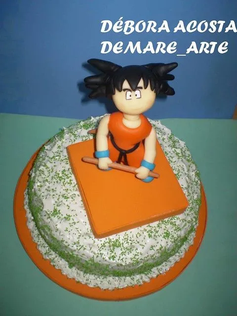 GOKU DRAGON BALL Z TORTA DE CUMPLEAÑOS --- MI PÁGINA WEB: http ... GOKU DRAGON BALL Z TORTA DE CUMPLEAÑOS --- MI PÁGINA WEB: http ...