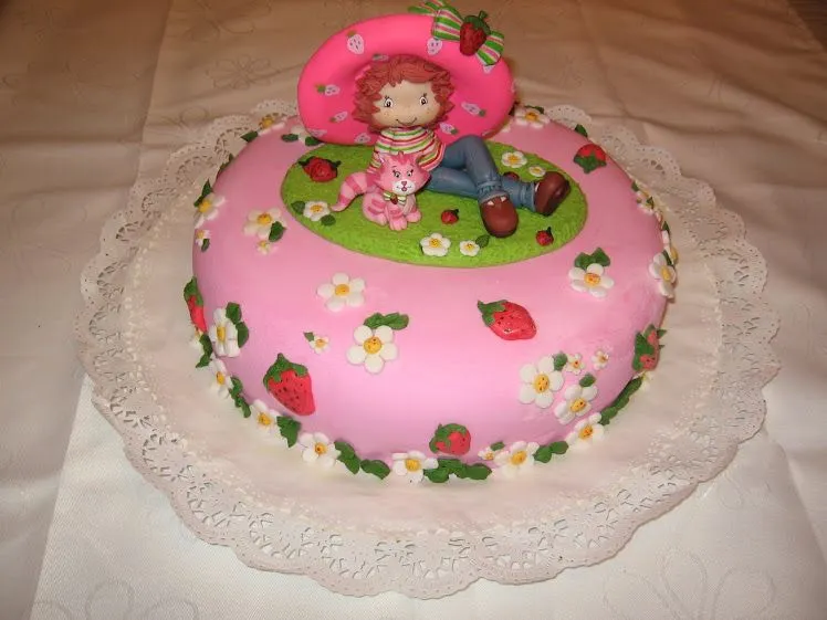 Torta cuadrada de frutillita - Imagui