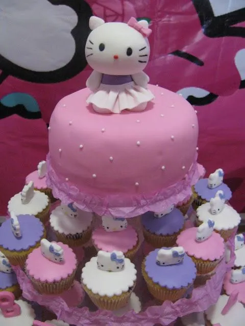 TORTAS CON CUPCAKES : DECORACION EN FIESTAS INFANTILES