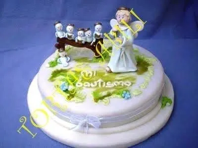 Tortas decoradas Abilí: Bautismo